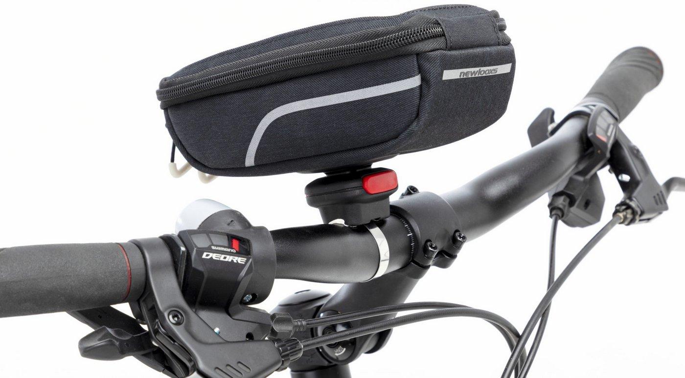 Dviračio dėtuvė telefonui New Looxs Sports Quad System, juoda