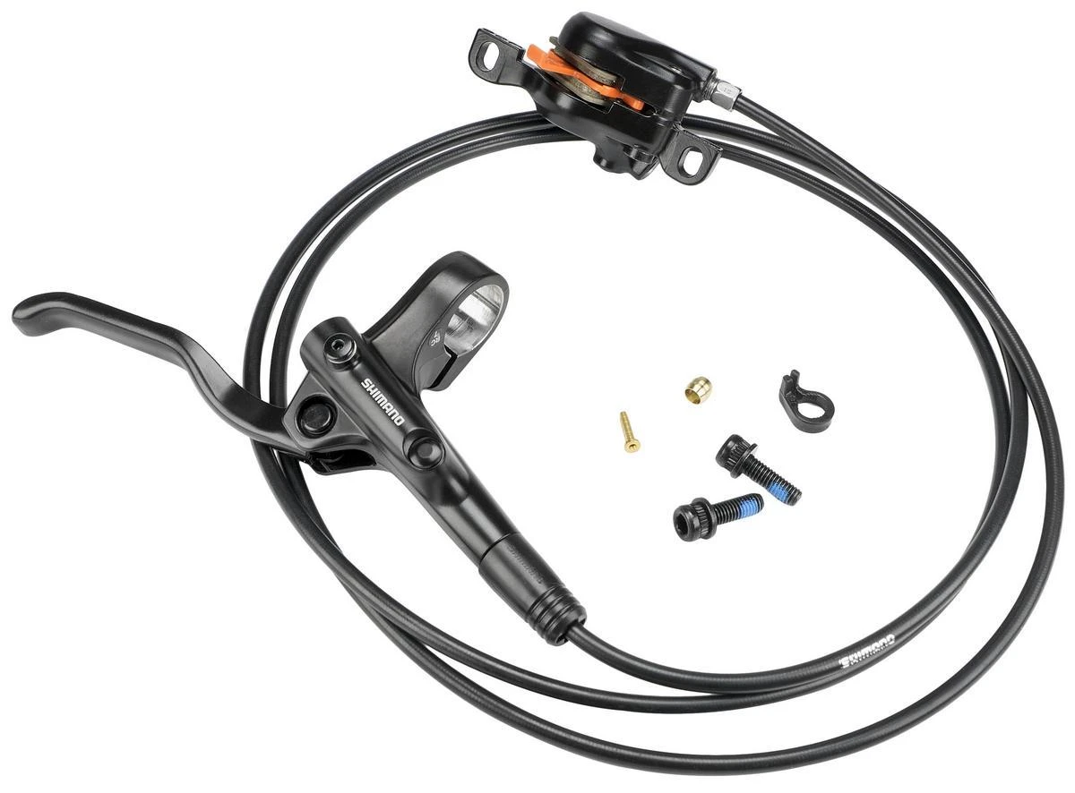 Diskiniai stabdžiai galiniai Shimano BL/BR-MT200(R) juodas