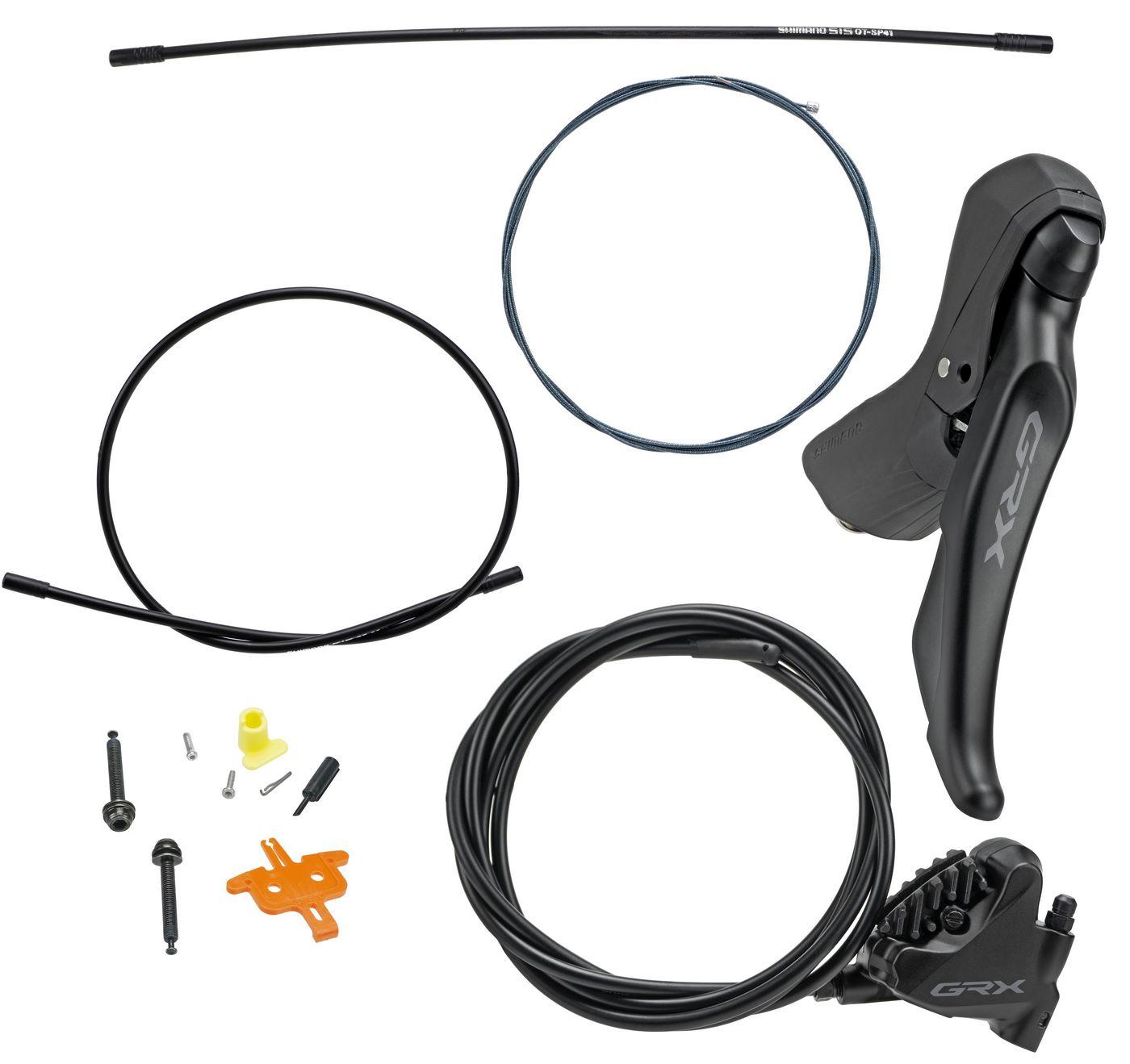 Diskiniai stabdžiai galiniai Shimano GRX ST-RX600(R) + BR-RX400(R)