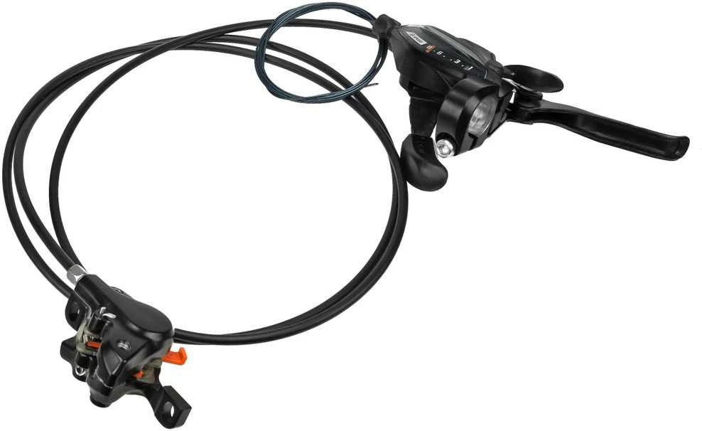 Diskiniai stabdžiai galiniai Shimano ST-EF505(R)/BR-MT200 8-speed