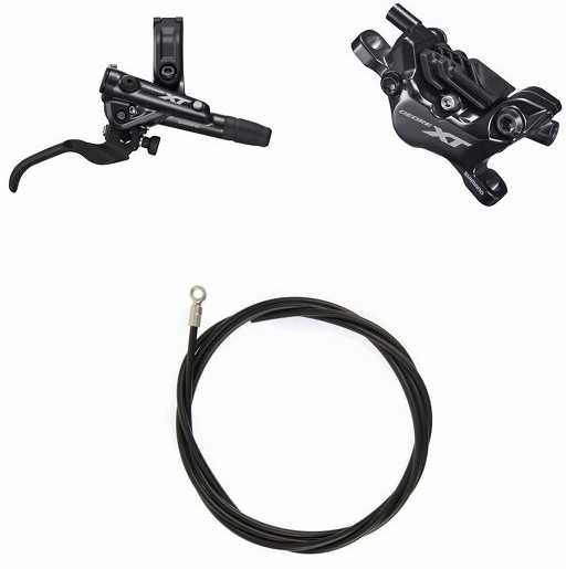 Diskiniai stabdžiai galiniai Shimano XT BL/BR-M8120 metal w/fin