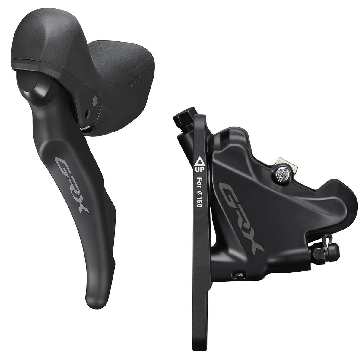 Diskiniai stabdžiai priekiniai Shimano GRX ST-RX600(L) + BR-RX400(F)