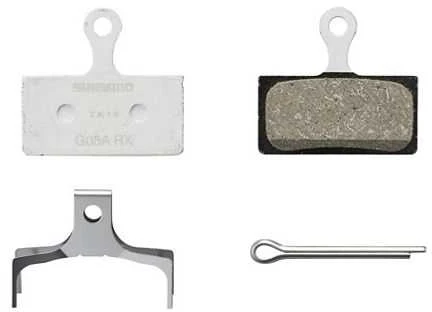 Diskinių stabdžių kaladėlės Shimano G05A Resin