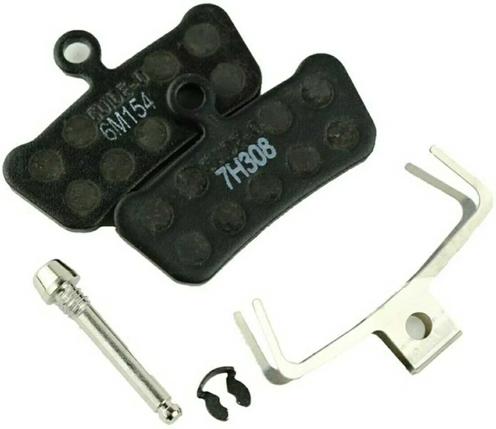 Diskinių stabdžių kaladėlės SRAM Trail/Guide/G2 organic with steel backplate