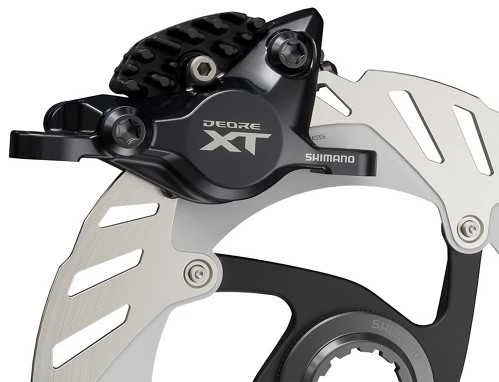 Diskinių stabdžių suportas Shimano XT BR-M8200 2-piston Metal w/Fin