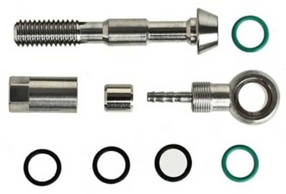 Diskinių stabdžių žarnelės tvirtinimo elementai ProX for Shimano Bonjo+Long screw