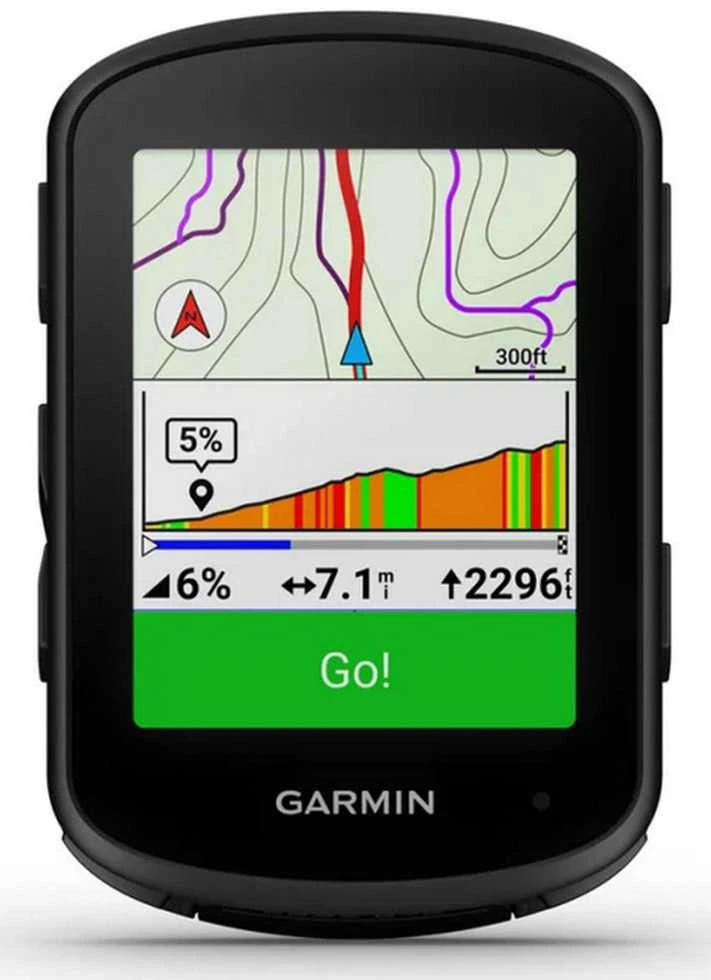 Garmin Edge 840 dviračio kompiuteris. Tik įrenginys.