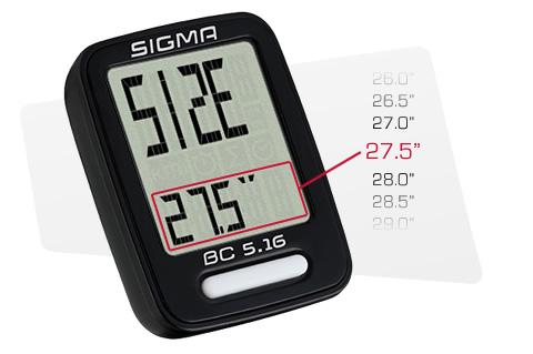 Dviračio kompiuteris Sigma BC 5.16