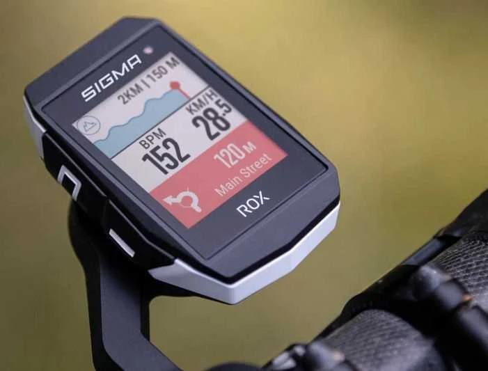 Dviračio kompiuteris SIGMA ROX 11.1 Evo GPS Baltas Sensor Set