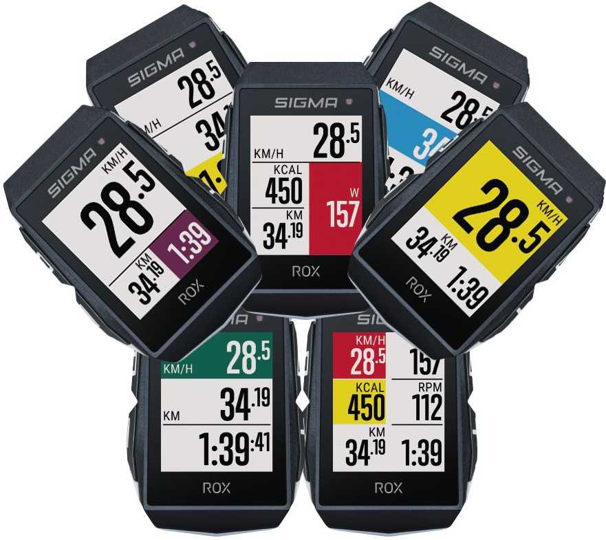 Dviračio kompiuteris SIGMA ROX 11.1 Evo GPS Juodas HR Set