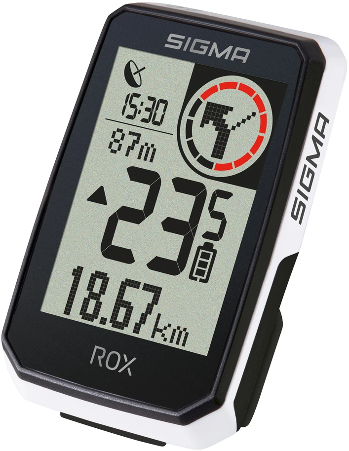 Dviračio kompiuteris SIGMA ROX 2.0 Endurance GPS baltas