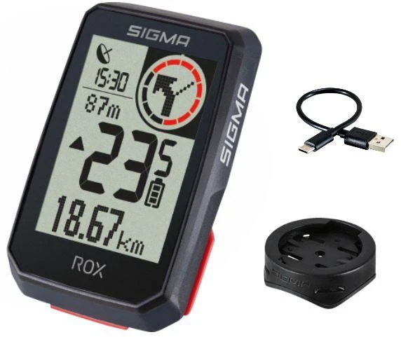 Dviračio kompiuteris SIGMA ROX 2.0 GPS Juodas
