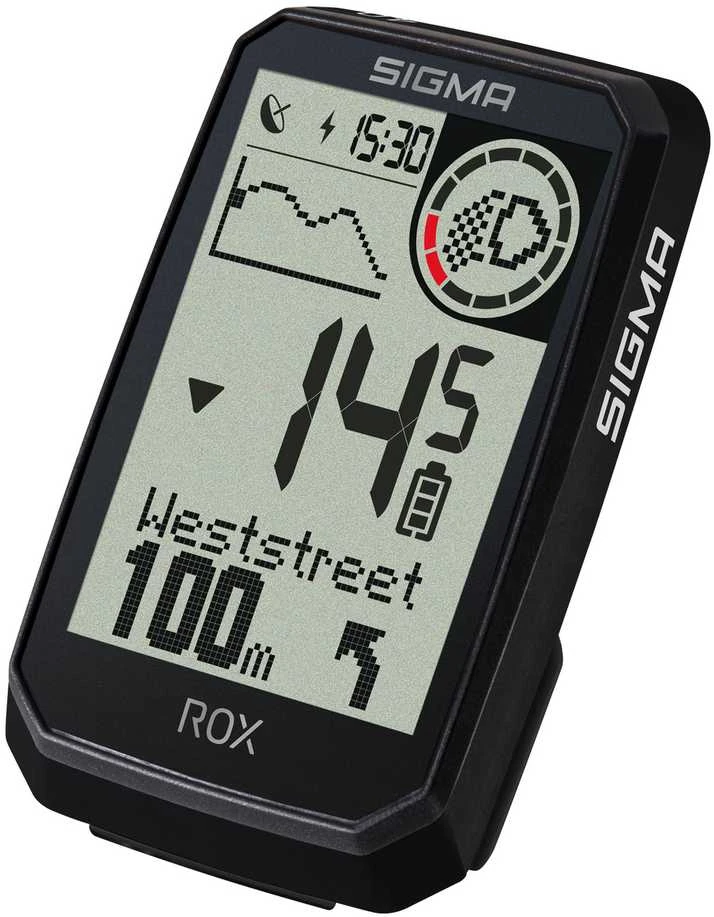 Dviračio kompiuteris SIGMA ROX 4.0 Endurance GPS Juodas Sensor Set