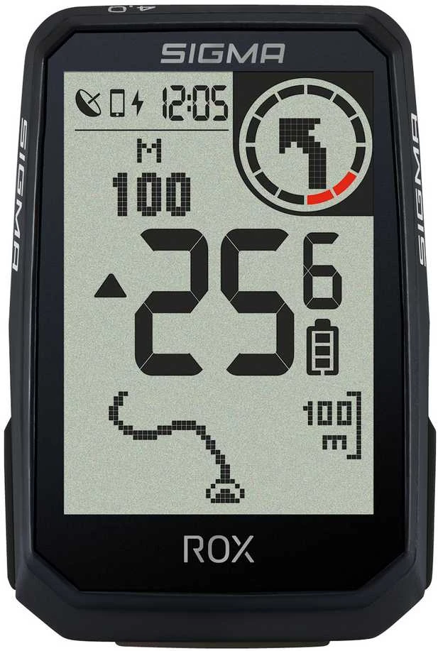 Dviračio kompiuteris SIGMA ROX 4.0 Endurance GPS Juodas Sensor Set