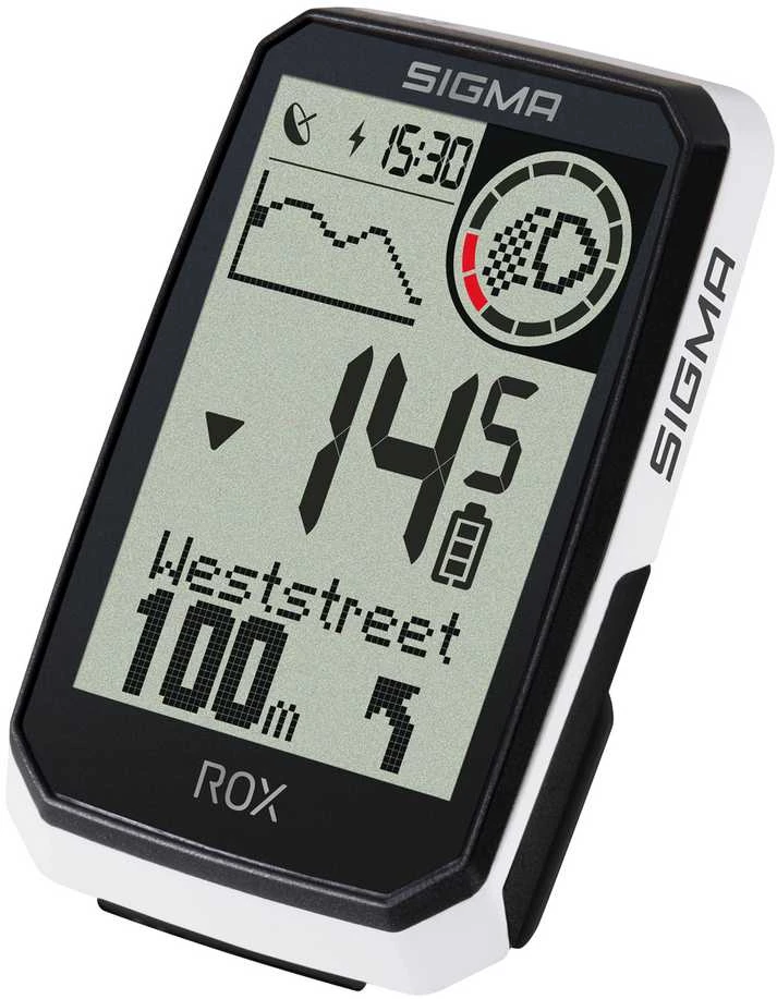 Dviračio kompiuteris SIGMA ROX 4.0 Endurance GPS Baltas