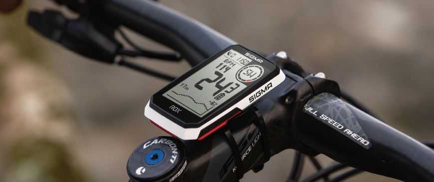 Dviračio kompiuteris SIGMA ROX 4.0 GPS Baltas HR Set