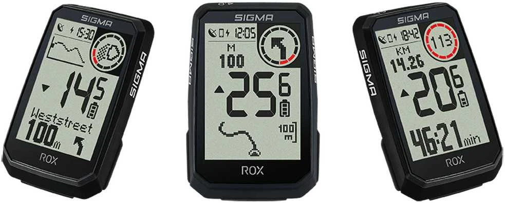 Dviračio kompiuteris SIGMA ROX 4.0 Endurance GPS juodas