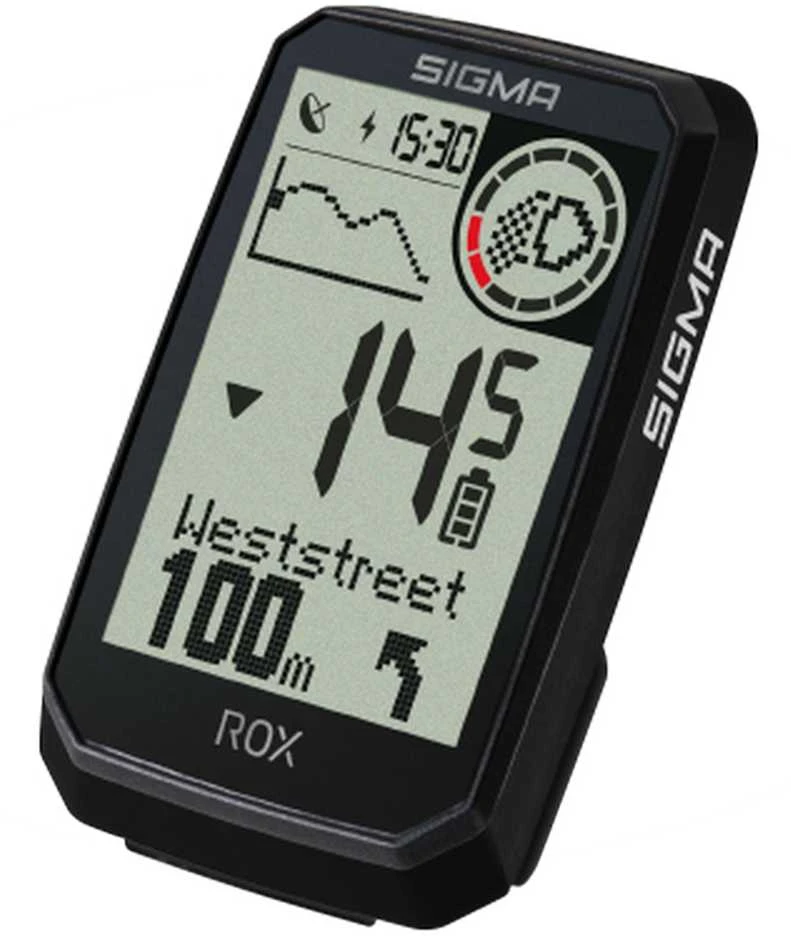 Dviračio kompiuteris SIGMA ROX 4.0 Endurance GPS juodas
