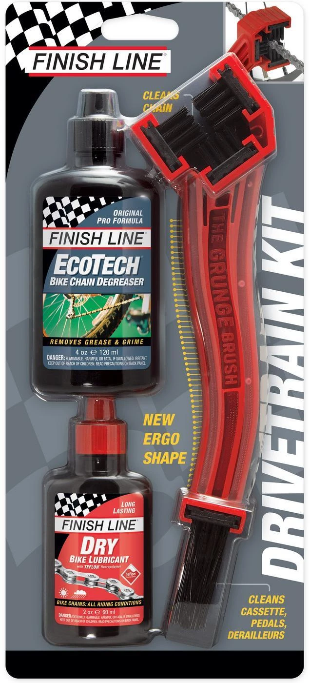 Dviračio priežiūros rinkinys Finish Line Drivetrain Maintenance