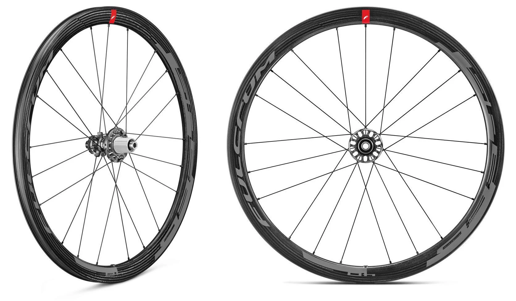 Dviračio ratų komplektas Fulcrum Speed 40 DB 2WF C19 AFS front HH12 - rear HH12/142 USB-Shimano HG11