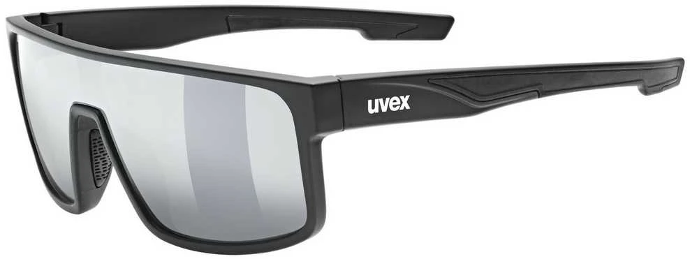 Akiniai Uvex LGL 51 juodas matt / mirror sidabrinis