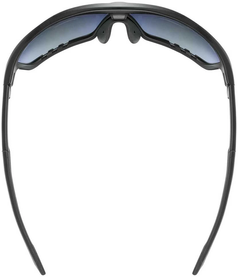 Akiniai Uvex sportstyle 706 juodas matt / mirror mėlynas