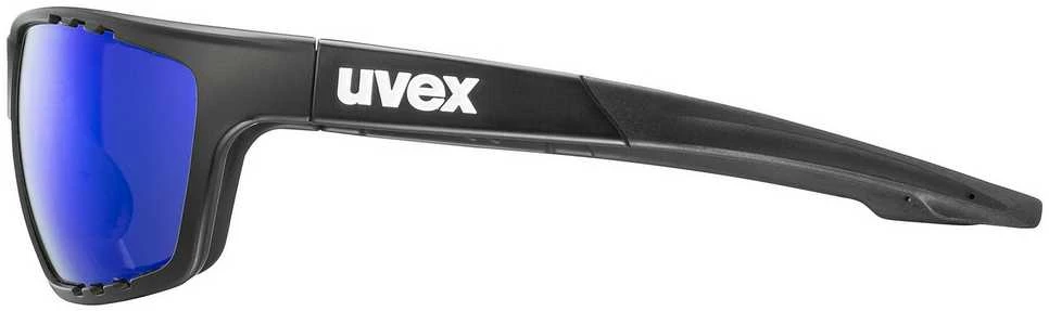Akiniai Uvex sportstyle 706 juodas matt / mirror mėlynas