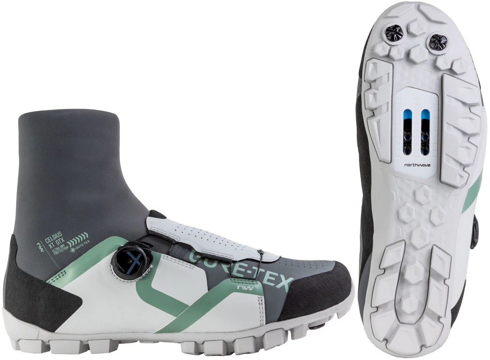 Dviratininko batai Northwave Celsius XT GTX MTB/Gravel dark pilkas-light pilkas-44