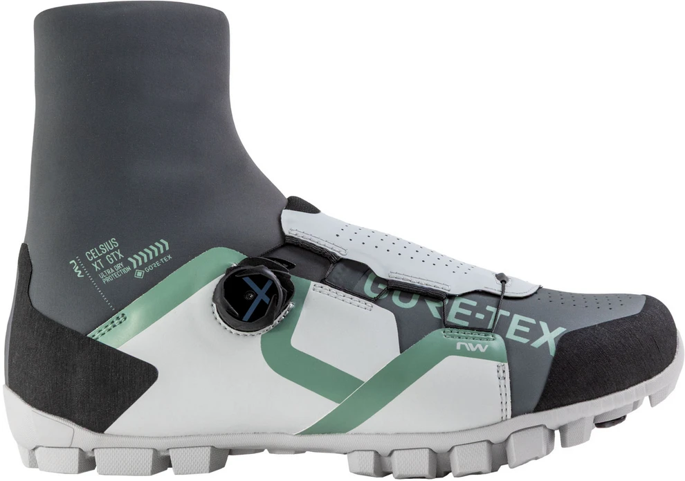 Dviratininko batai Northwave Celsius XT GTX MTB/Gravel dark pilkas-light pilkas-44