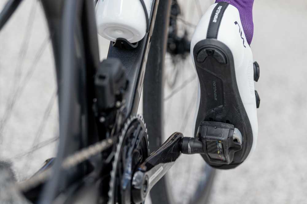 Dviratininko batai Northwave Revolution Road baltas-juodas-44