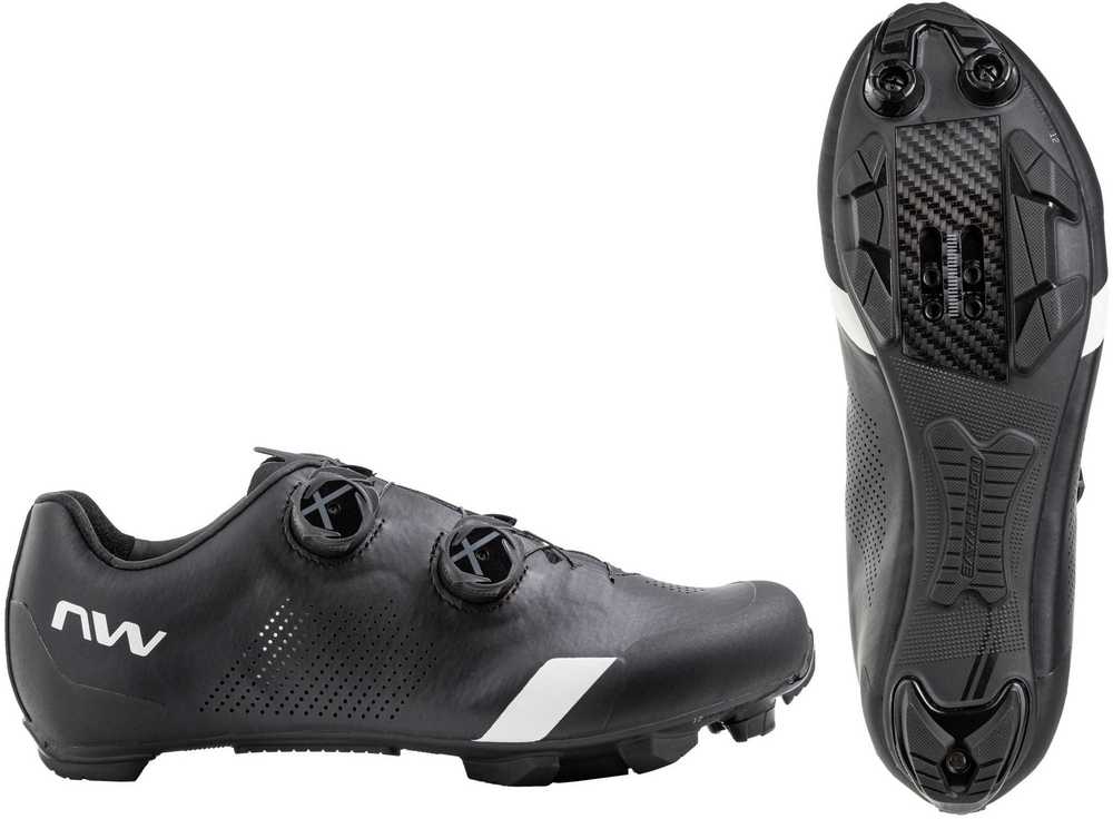 Dviratininko batai Northwave Striker Wide 4 MTB XC juodas-light pilkas-45