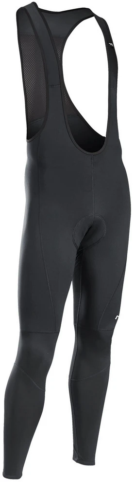 Dviratininko kelnės su petnešomis Northwave Active Gel juodas-S