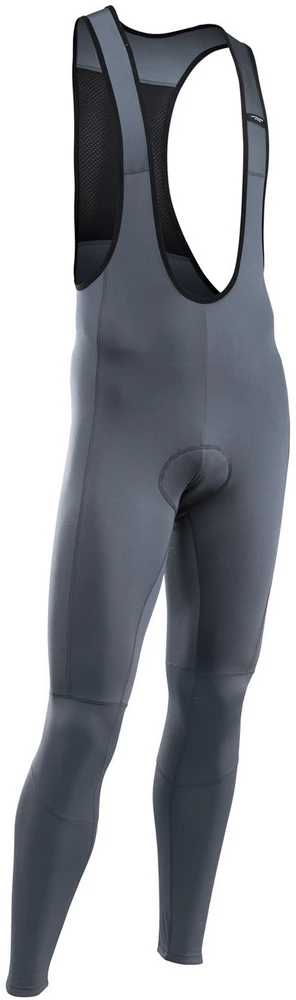 Dviratininko kelnės su petnešomis Northwave Active Gel shark pilkas-XXL