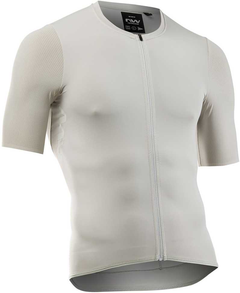 Dviratininko marškinėliai Northwave Essence EVO S/S light pilkas-XL