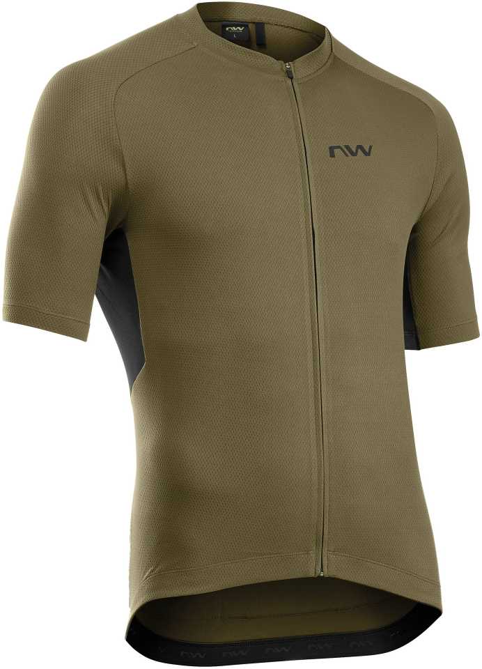Dviratininko marškinėliai Northwave Force 2 S/S forest žalias-M