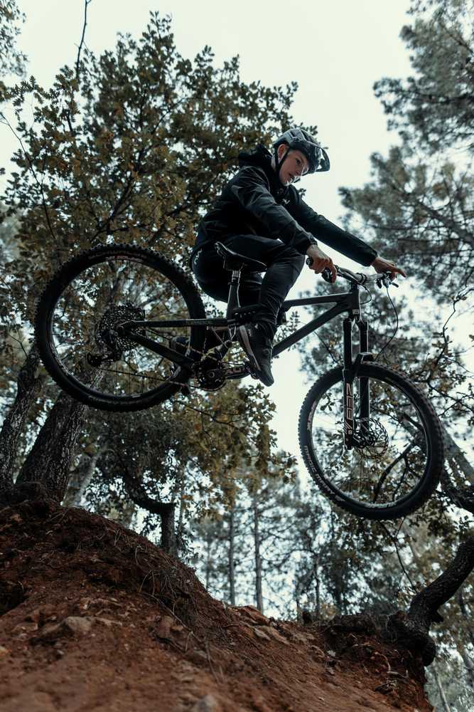 Dviračių softshell striukė Northwave Rampage Lightshell, juoda