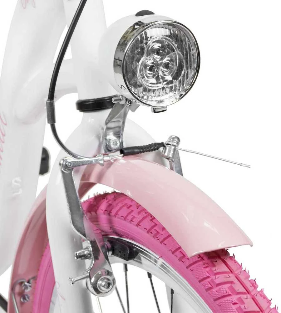 Dviratis AZIMUT City Lux 28" 2025 baltas-pink