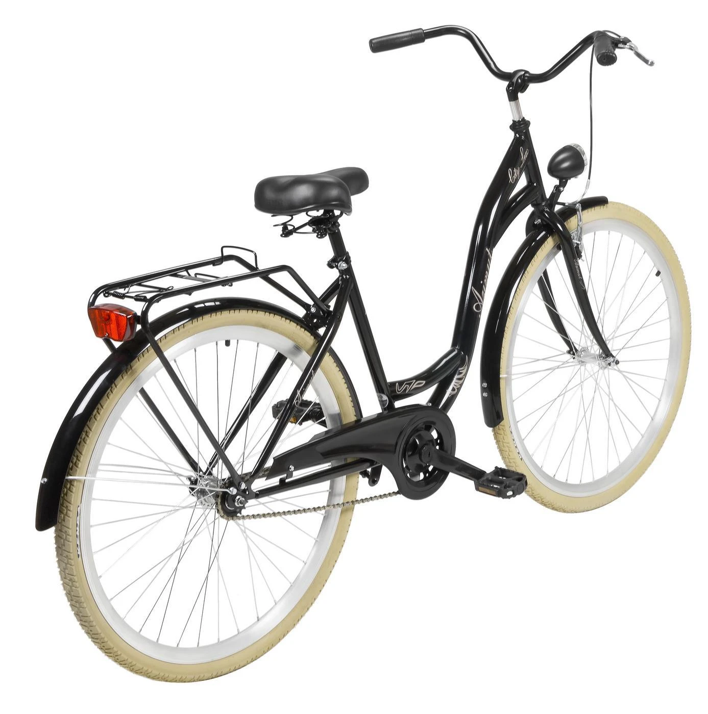 Dviratis AZIMUT City Lux 28" 2025 juodas-cream