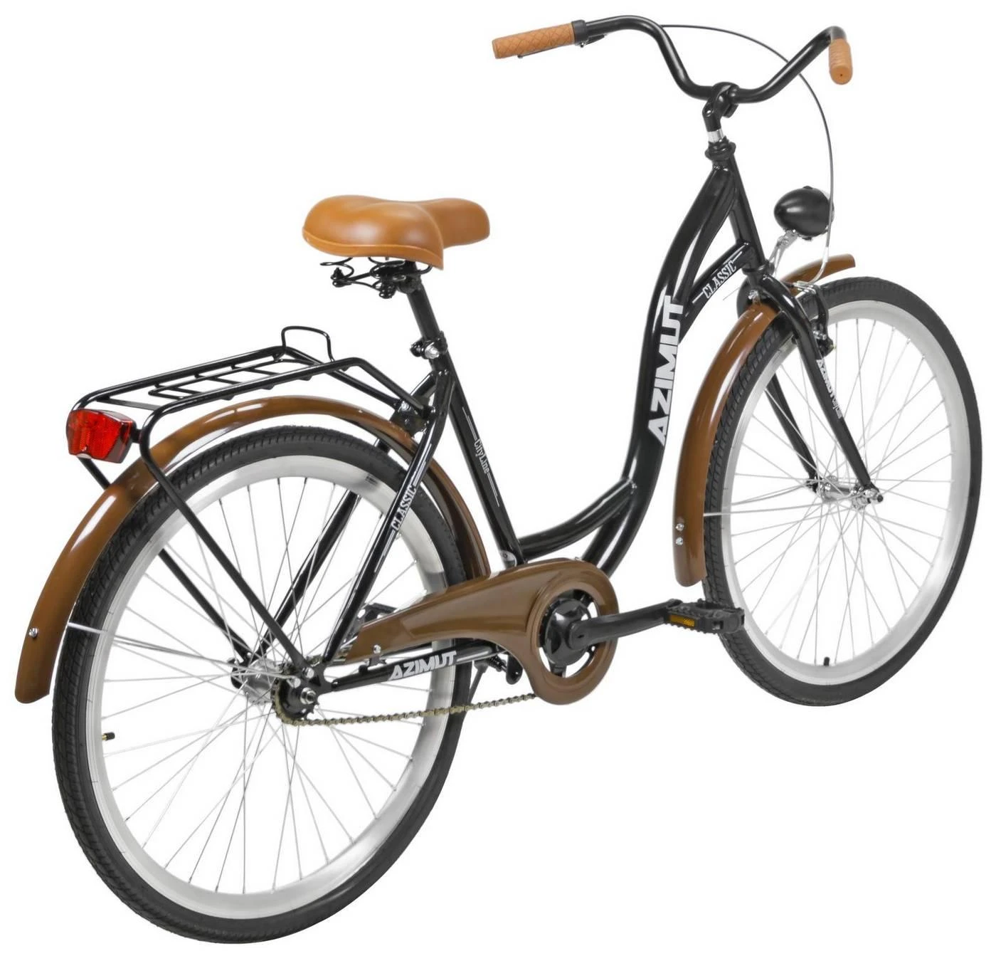 Dviratis AZIMUT Classic 26" 2025 juodas
