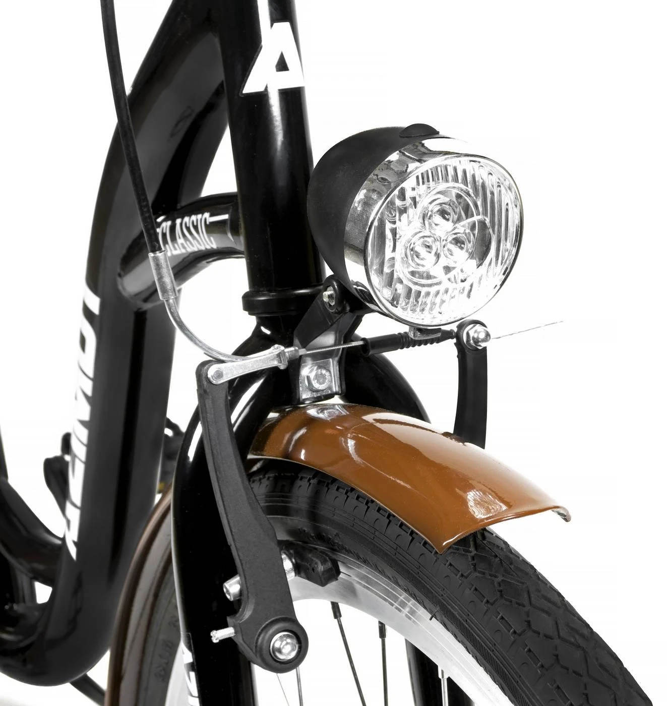 Dviratis AZIMUT Classic 28" 2025 juodas