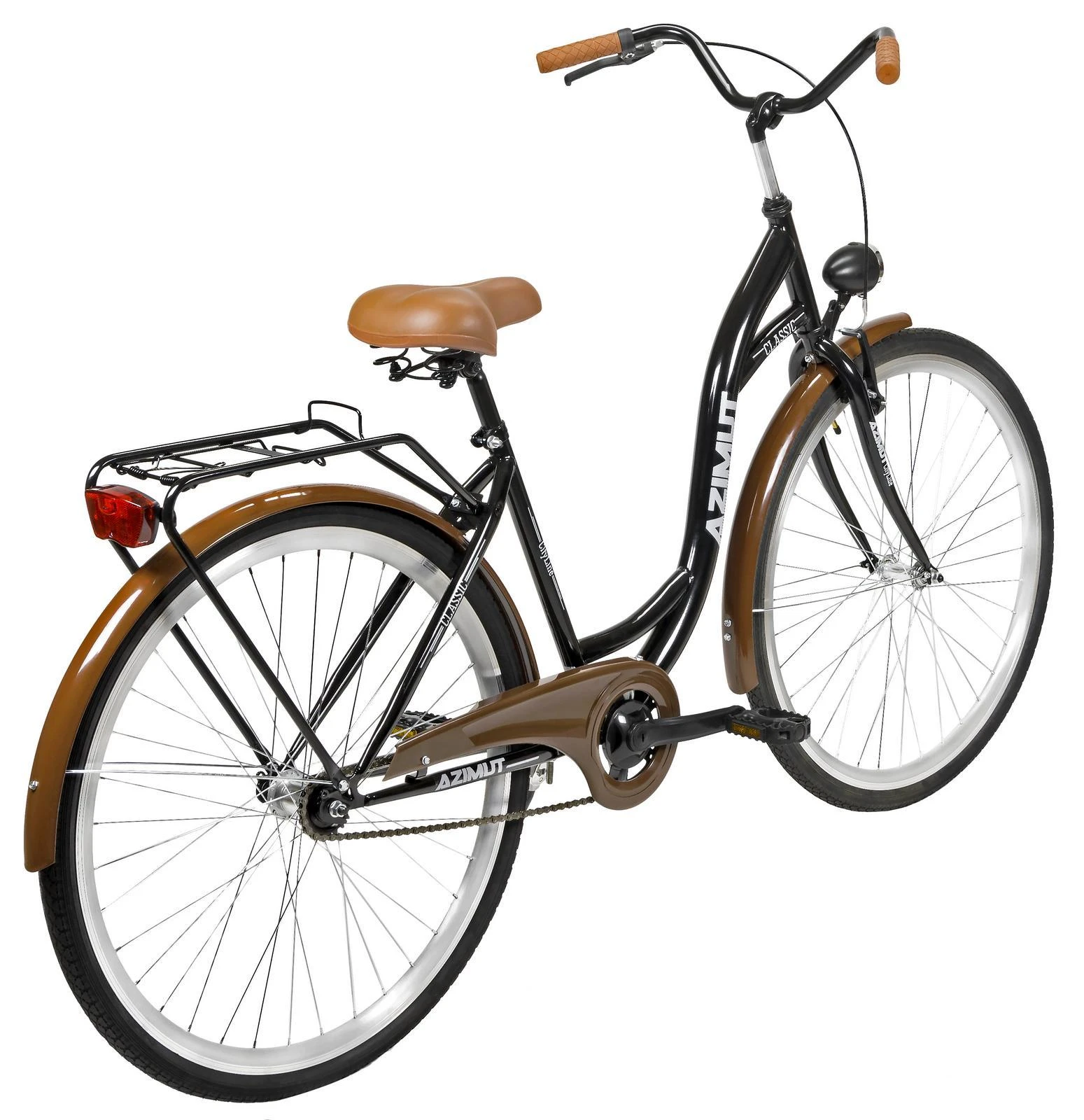 Dviratis AZIMUT Classic 28" 2025 juodas