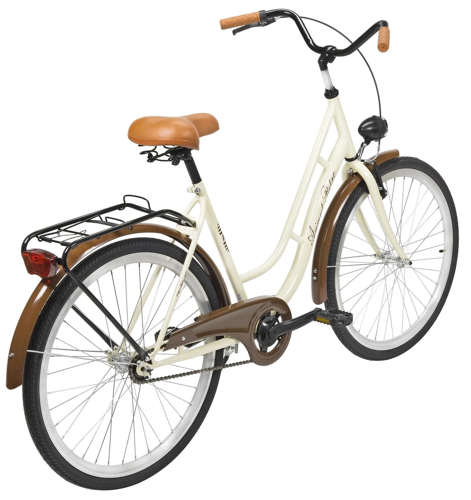 Dviratis AZIMUT Retro 26" 2025 cream