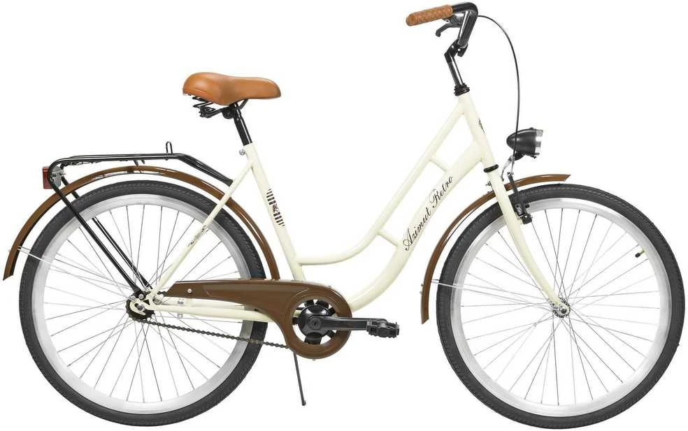 Dviratis AZIMUT Retro 26" 2025 cream