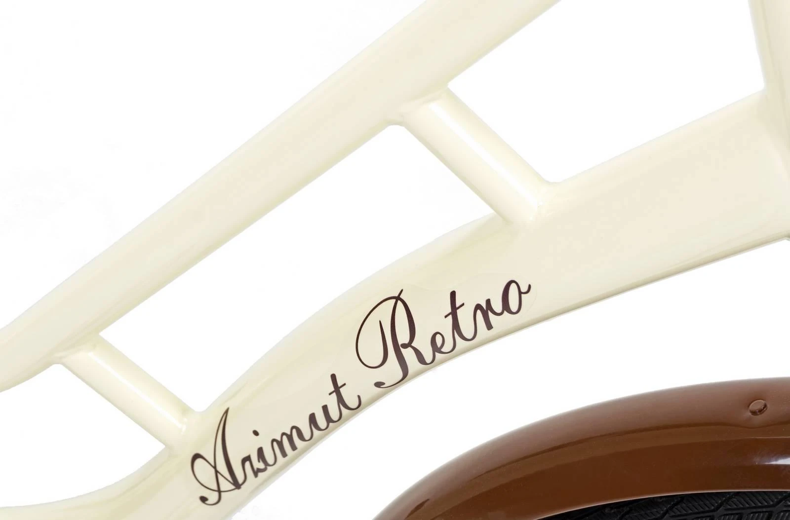 Dviratis AZIMUT Retro 26" 2025 cream