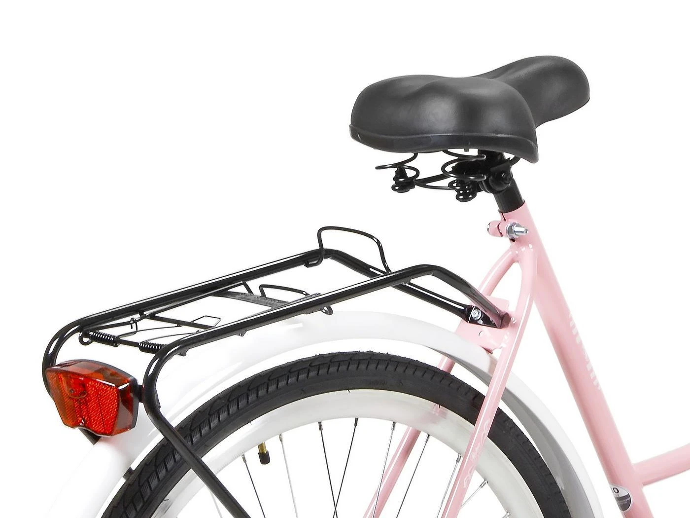 Dviratis AZIMUT Retro 26" 2025 light pink