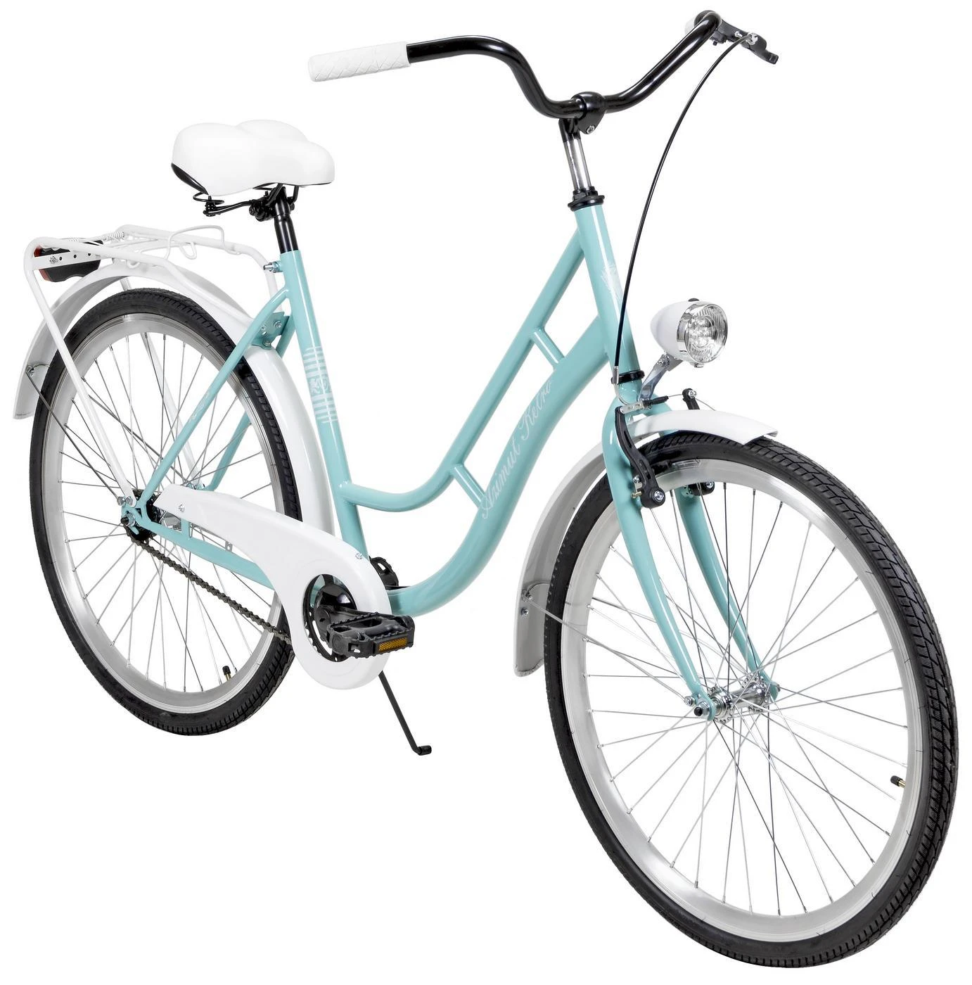 Dviratis AZIMUT Retro 26" 2025 turquoise