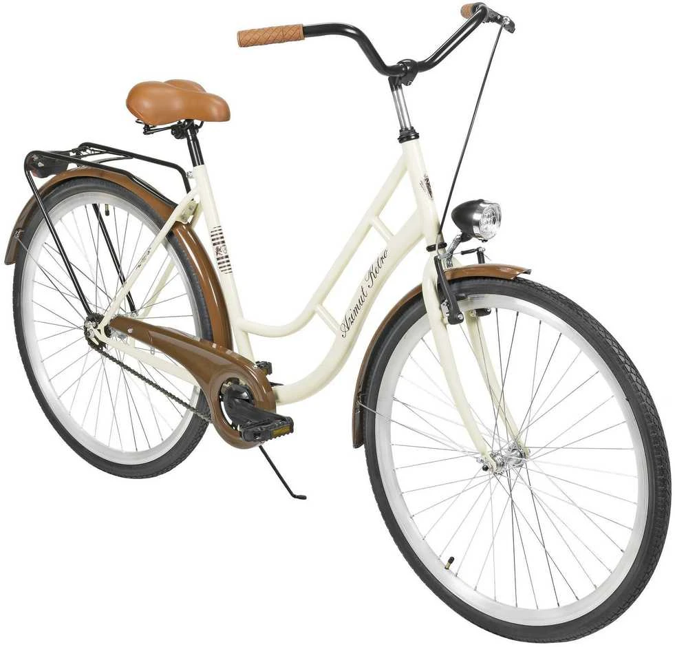 Dviratis AZIMUT Retro 28" 2025 cream