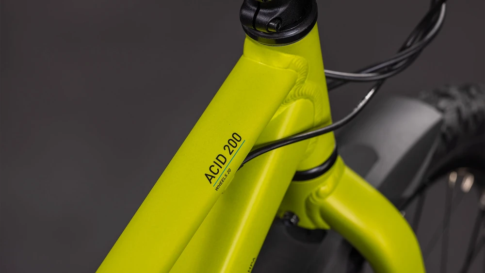 Dviratis Cube Acid 200 Disc FE lizard'n'mėlynas 2027