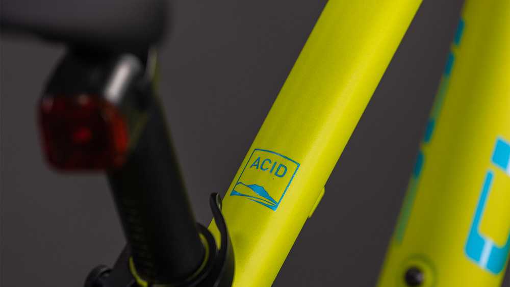 Dviratis Cube Acid 240 Disc FE lizard'n'mėlynas 2027