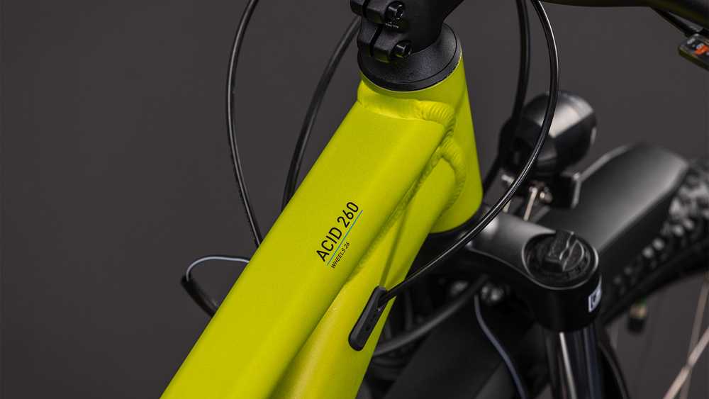 Dviratis Cube Acid 260 Disc FE lizard'n'mėlynas 2027